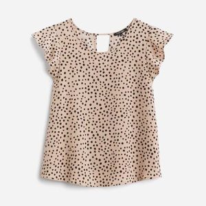 Kiera Keyhole Back Blouse